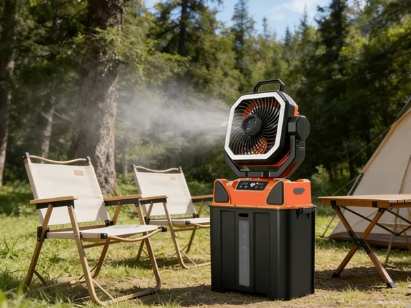 Spray Misting Cooling Fan, 3L, 5 V, Electric - view 2
