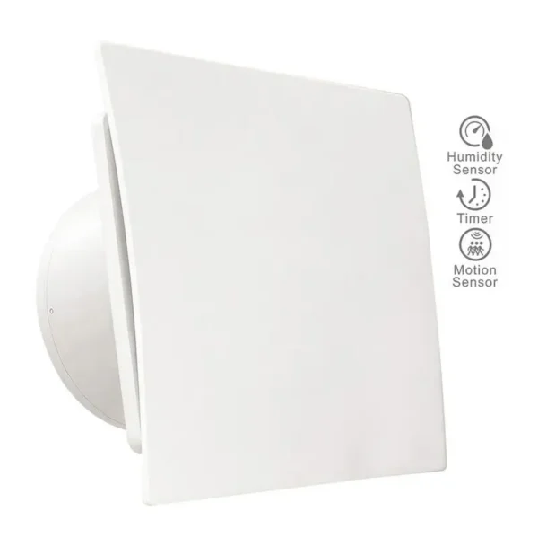 Square Air Suction Extractor, Plastic, 110V, A.C. Source - view 2