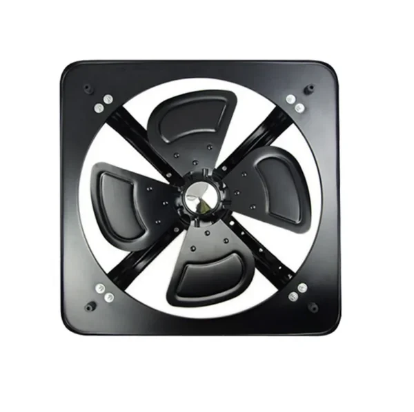 Square Axial Exhaust Fan, Wall, 220V380V, Electric - view 3