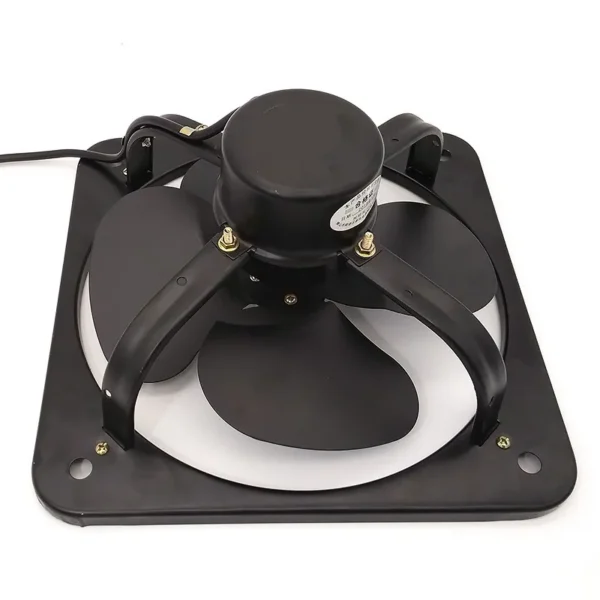 Square Axial Exhaust Fan, Wall, 220V380V, Electric - view 4