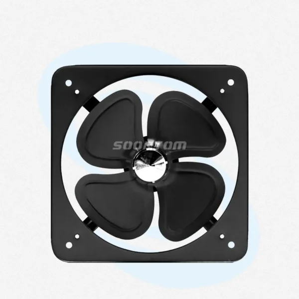 Square Axial Exhaust Fan, Wall, 220V380V, Electric - view 6