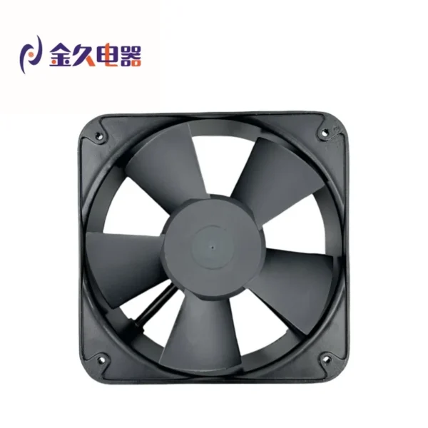 Square Axial Fan, 200mm, 110-125v, Electric - view 4