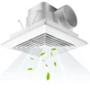 Square Bathroom Exhaust Fan, 10inches, 110CFM, 85V-265V