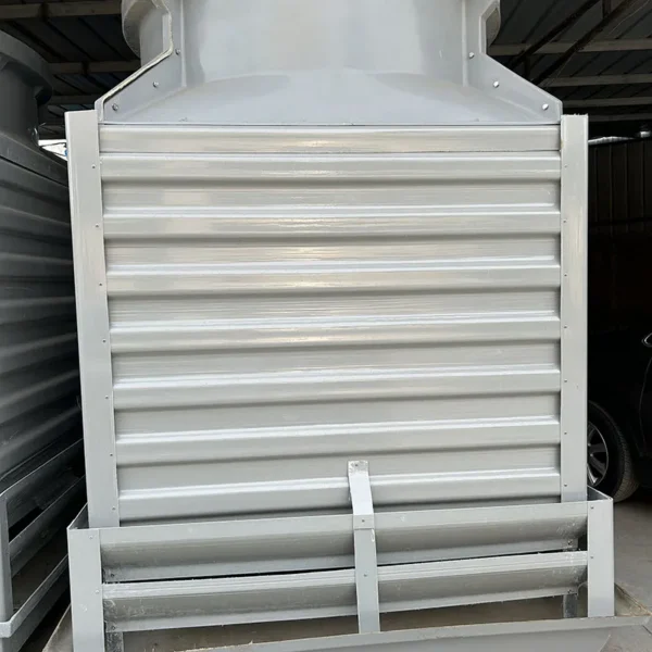 Square Cross-flow Cooling Tower, FRP, FRP GRP Fiberglass - view 2