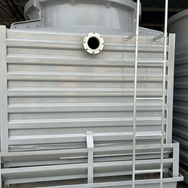 Square Cross-flow Cooling Tower, FRP, FRP GRP Fiberglass - view 3