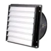 Square Shutter Ventilation Fan, IP54, Wall - view 3