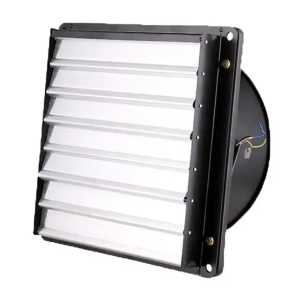 Square Shutter Ventilation Fan, IP54, Wall - view 3