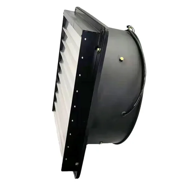 Square Shutter Ventilation Fan, IP54, Wall - view 5