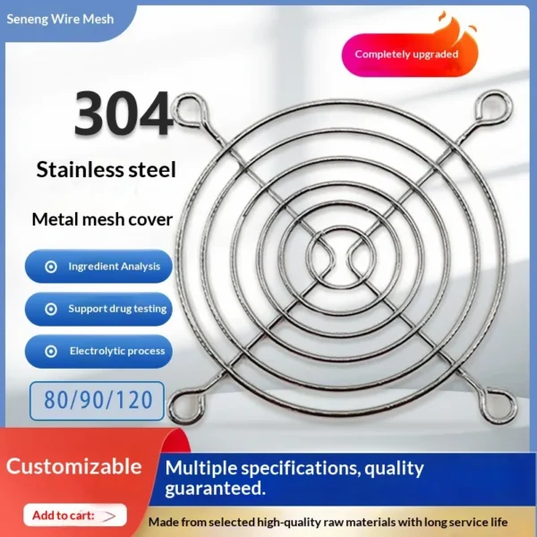 Stainless Steel Axial Fan, 304
