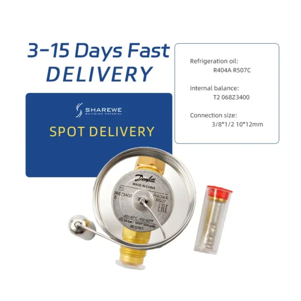 Stainless Steel Expansion Valve, 5t, R290, Te2 - view 4