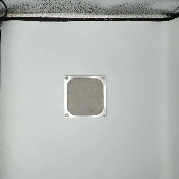 Stainless Steel Mesh Fan, Aluminum - view 2
