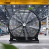 Stainless Steel Mobile Fan, QIXIANG, 2M, HVS, Axial - view 3