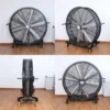 Stainless Steel Mobile Fan, QIXIANG, 2M, HVS, Axial - view 5