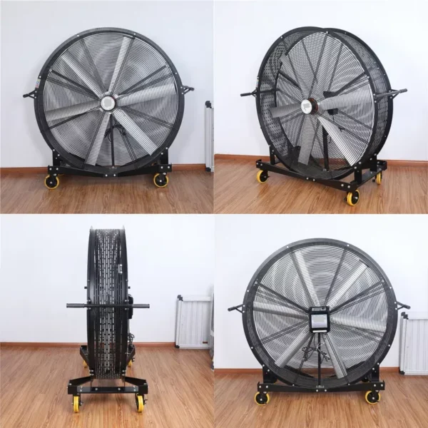 Stainless Steel Mobile Fan, QIXIANG, 2M, HVS, Axial - view 5