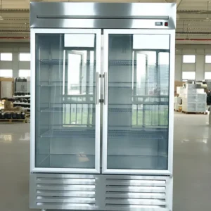 Stainless Steel Showcase Chiller, 110V-130V