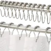 Stainless Steel Shower Curtain, 12PCS, Metal, Single - view 6