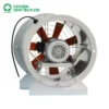 Stainless Steel Ventilation Fan, 355mm, Axial