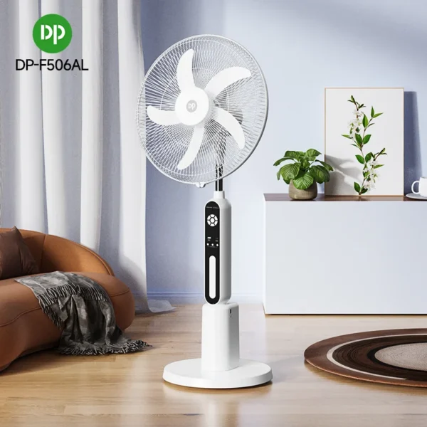 Stand Cooling Floor Fan, 7000mAh, 53, Plastic - view 2