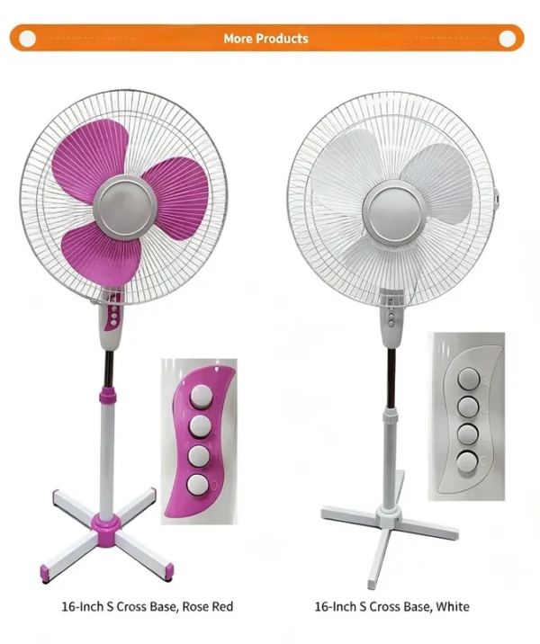 Stand Fan, 110~240V, 45 W - view 4