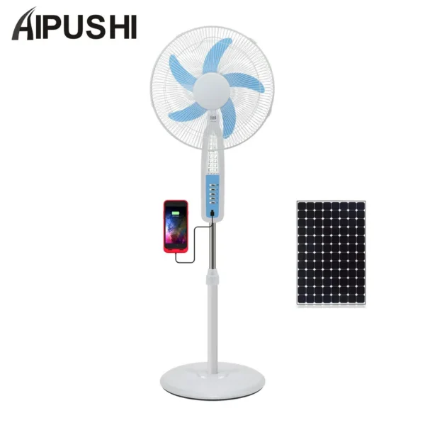 Stand Fan, 12V, Solar, USB - view 2