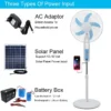 Stand Fan, 12V, Solar, USB - view 6
