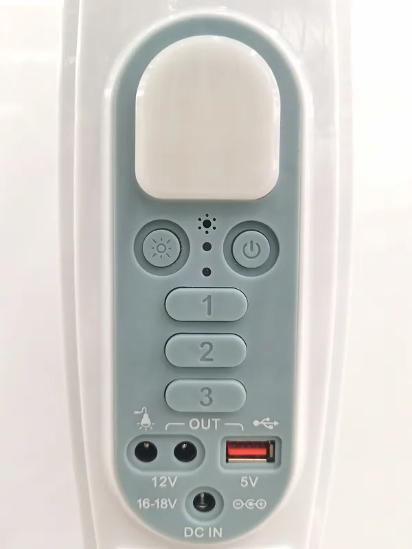 Stand Fan, LM-186, LED, USB, Solar - view 2