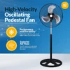 Stand Fan, Plastic, 110, 40w - view 2