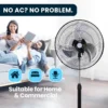 Stand Fan, Plastic, 110, 40w - view 5