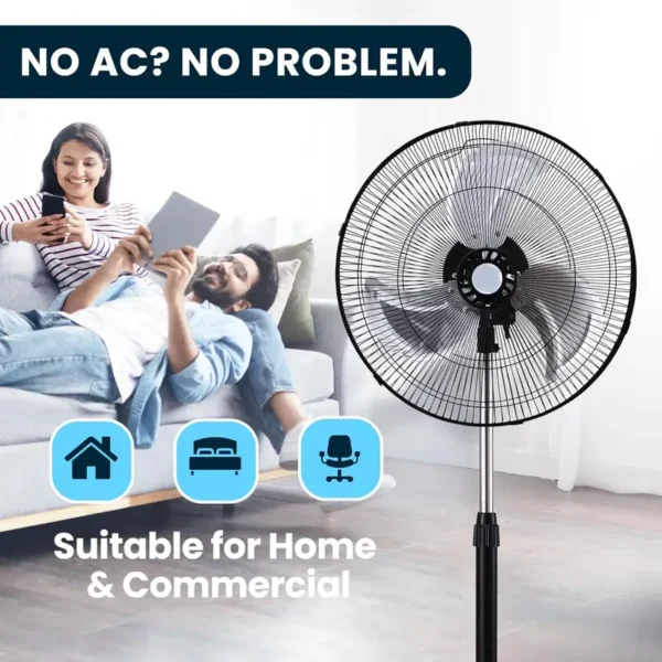 Stand Fan, Plastic, 110, 40w - view 5