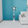 Stand Fan, Solar, 35W, Plastic