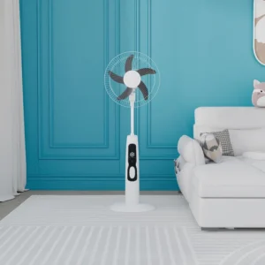 Stand Fan, Solar, 35W, Plastic, DA18888