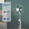 Stand Fan, Solar, 35W, Plastic - view 4
