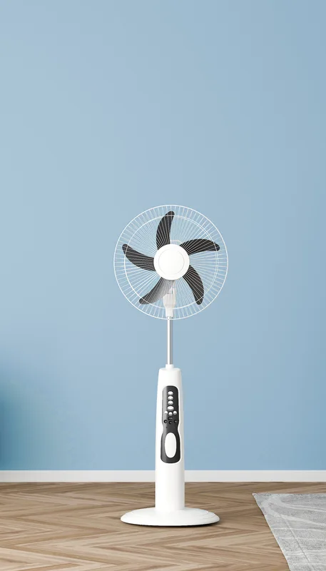 Stand Fan, Solar, 35W, Plastic - view 5
