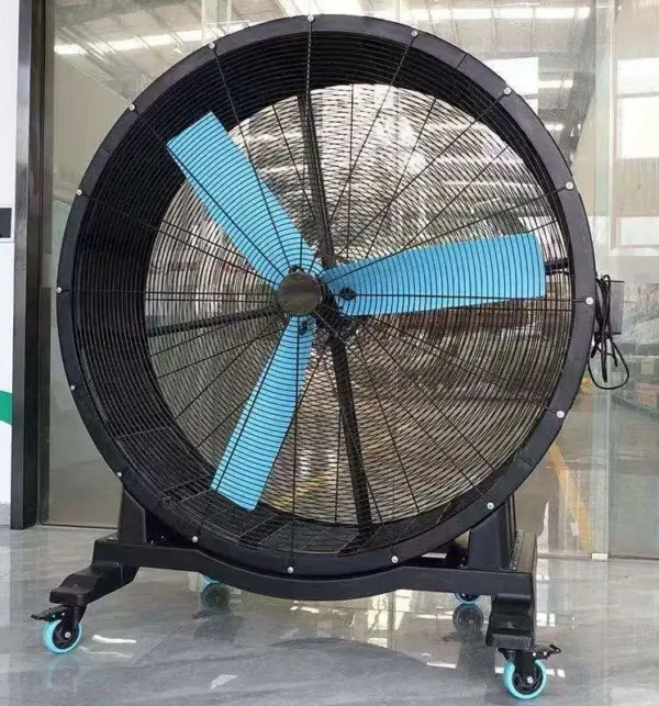 Stand Ventilation Drum Fan, TOPTONS, Metal - view 2