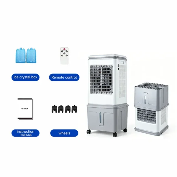 Standing Cold Fan, 3600m, 35L, Solar - view 5