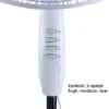 Standing Fan, 40-45W, Plastic - view 2