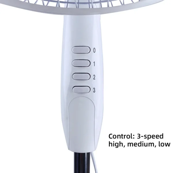 Standing Fan, 40-45W, Plastic - view 2