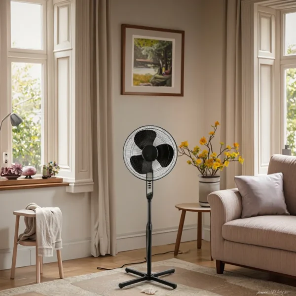 Standing Fan, 45W, plastic - view 3