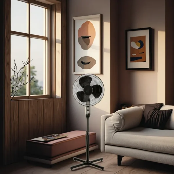 Standing Fan, 45W, plastic - view 4