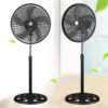 Standing Fan, Plastic, 55W - view 2