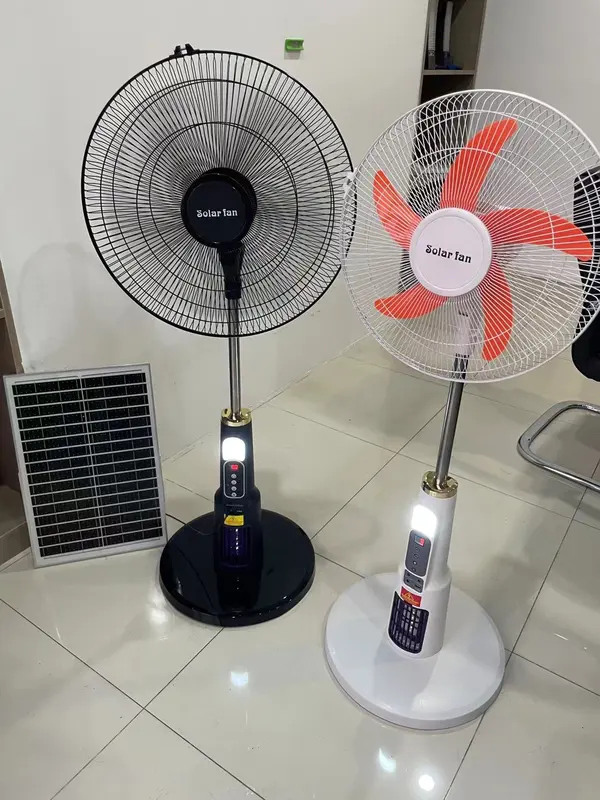 Standing Fan, Solar, USB