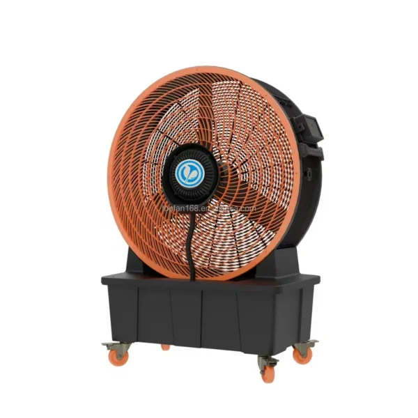 Standing Mobile Misting Fan, 1250mm, Plastic, PMSM - view 4