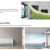 Standing Vertical Air Conditioner, 12000btu, 60000btu, Ceiling - view 3