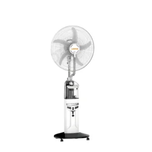 Standing Water Mist Fan, Plastic, 16-Inch, 15V, Solar