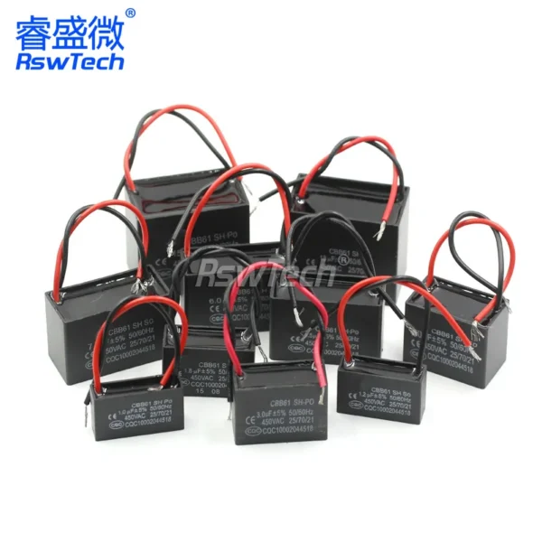 Start Capacitance for Motor, CBB61, X2, 200uf