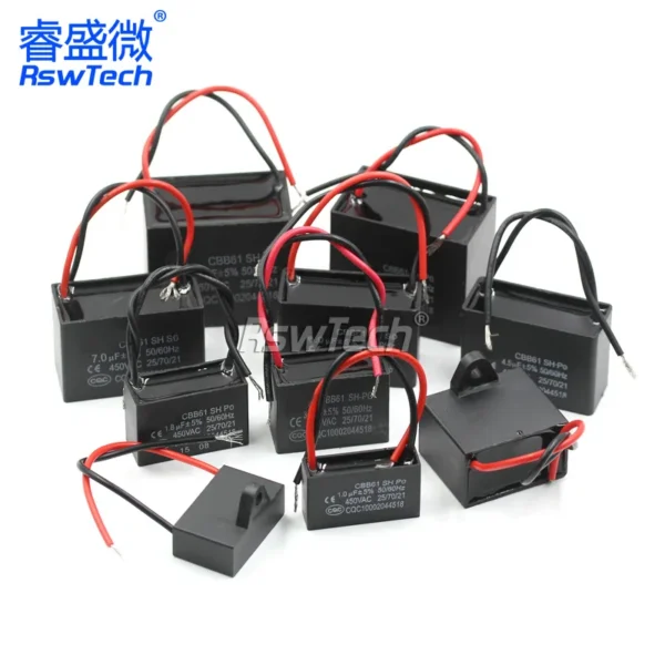Start Capacitance for Motor, CBB61, X2, 200uf - view 3