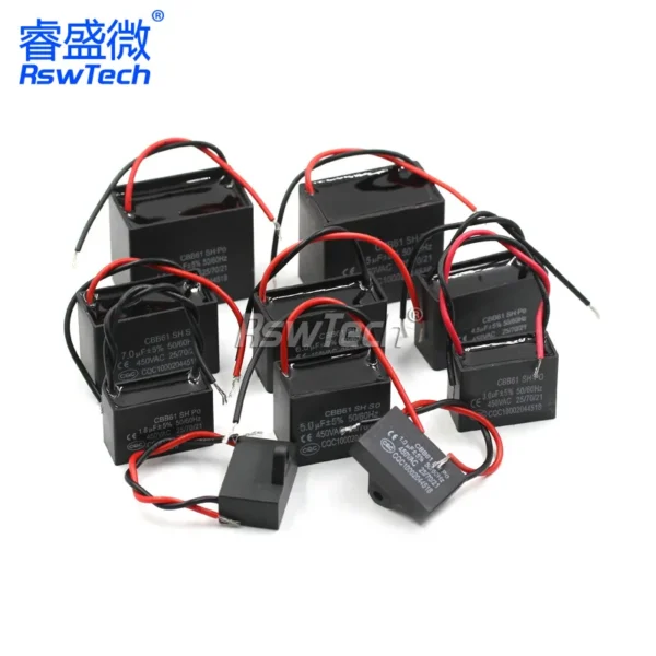 Start Capacitance for Motor, CBB61, X2, 200uf - view 5