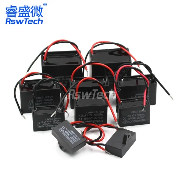 Start Capacitance for Motor, CBB61, X2, 200uf - view 6