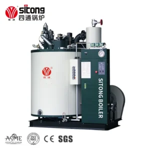 Steam Boiler, 300kg/h, LPG, CNG, HFO