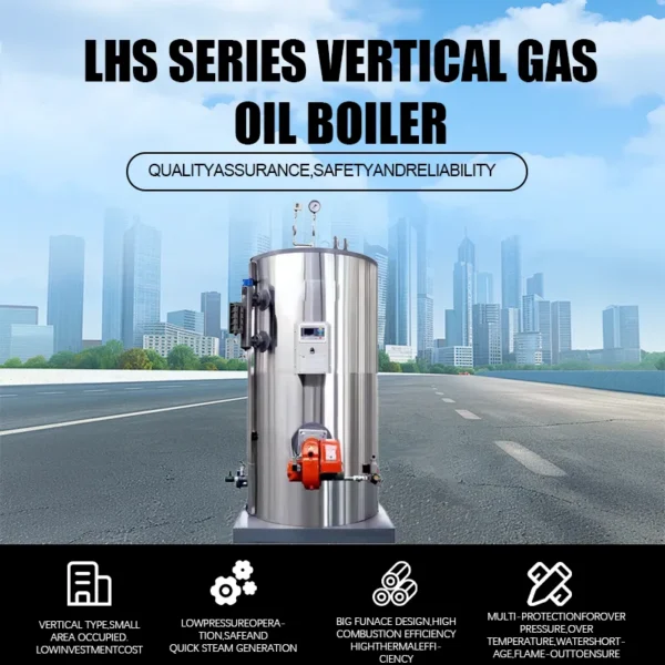 Steam Boiler, LPG, 100-2000kg/h - view 2